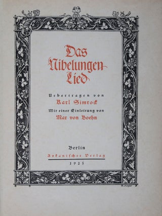 Das Nibelungen-Lied