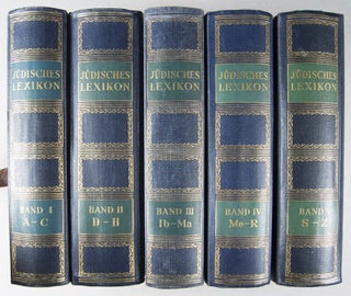 Jüdisches Lexikon: Ein Enzyklopädisches Handbuch des Jüdischen Wissens in Vier Bänden