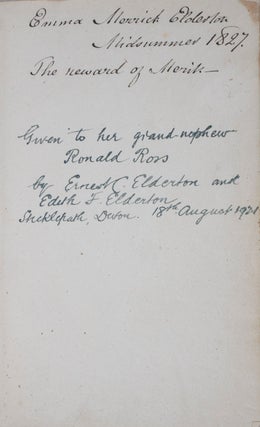 Precept and Example in the Instructive Letters of Eminent Men to their Younger Friends with Short Biographs of the Writers