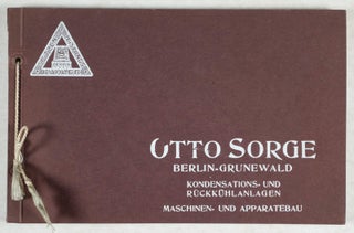 Otto Sorge Berlin-Grunewald, Kondensations- und Rückkühlanlagen, Maschinen- und Apparatebau