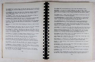 Bibliography on Color from the Inter-Society Color Council News Letter, 1936–1954