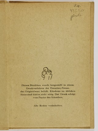 Procul este profani: 18 farbige Handdrucke