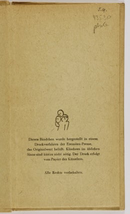 Procul este profani: 18 farbige Handdrucke