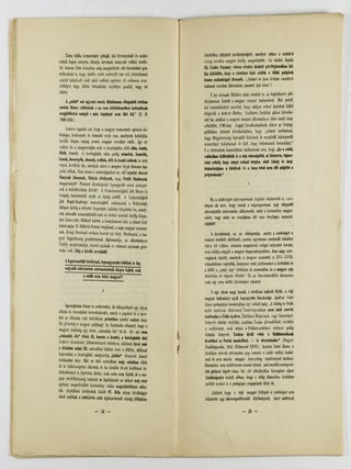 A Magyar Orsz&aacute;gg&uuml;l&eacute;s M&eacute;lt&oacute;s&aacute;gos Fels&ouml;h&aacute;z&aacute;bak &eacute;s Tekintetes K&eacute;pvisel&ouml;h&aacute;z&aacute;nak! (The Honorable Houses of the Hungarian National Assembly and Honorable Representatives)