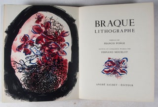Braque Lithographe [W/ 3 ORIGINAL LITHOGRAPHS]
