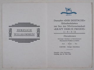 93 Original European Menu Cards Including Original Etchings, Chromolithography and Color Offset Productions