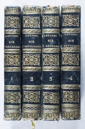 Lettres sur l'Astronomie en Prose et en Vers. 4-vol. set (Complete)