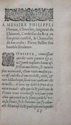 Les Oeuvres de Philon Juif, autheur tres-eloquent, et philosophe tres-grave. Contenans l'interpretation de plusieurs divins & sacrez mysteres, & l'instruction d'un chacun en toutes bonnes & sainctes moeurs