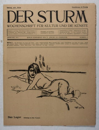 Item #44131 Der Sturm: Wochenschrift für Kultur und die Künste. Volume 2, Issue 47. Herwarth...