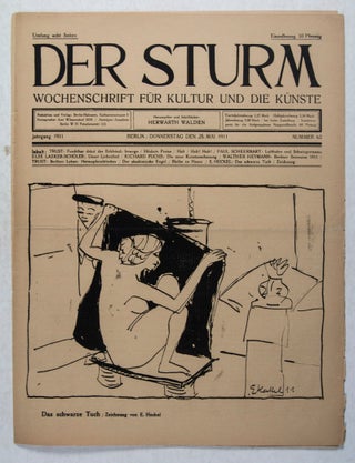 Item #44136 Der Sturm: Wochenschrift für Kultur und die Künste. Volume 2, Issue 63. Herwarth...