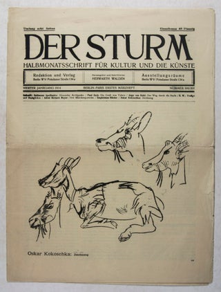 Item #44138 Der Sturm: Halbmonatsschrift für Kultur und die Künste. Volume 5, Issue 200/201....