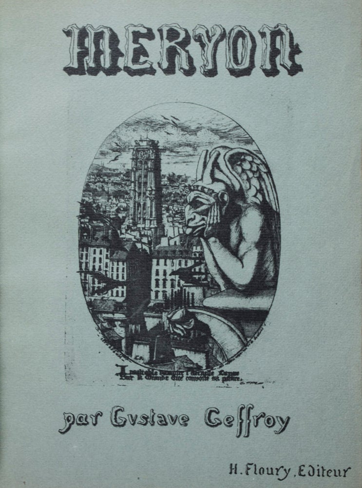 Item #44159 Charles Meryon [WITH ETCHED BOOKPLATE BY HERMAN ARMOUR WEBSTER]. Gustave Geffroy.