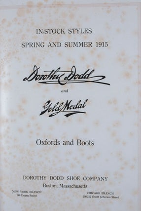 Item #44248 In-Stock Styles Spring and Summer 1915: Dorothy Dodd and Gold Medal Oxfords and...