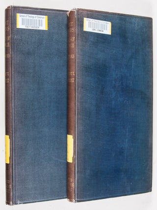 The Sixth Book of the Select Letters of Severus, Patriarch of Antioch, in the Syriac Version of Athanasius of Nisibis. 2 Vols.