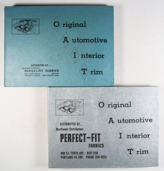 Item #44643 Original Automotive Interior Trim Perfect-Fit Fabrics 1961–1972. 12 Vols. n/a