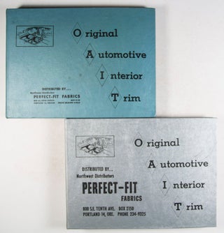 Item #44643 Original Automotive Interior Trim Perfect-Fit Fabrics 1961–1972. 12 Vols. n/a