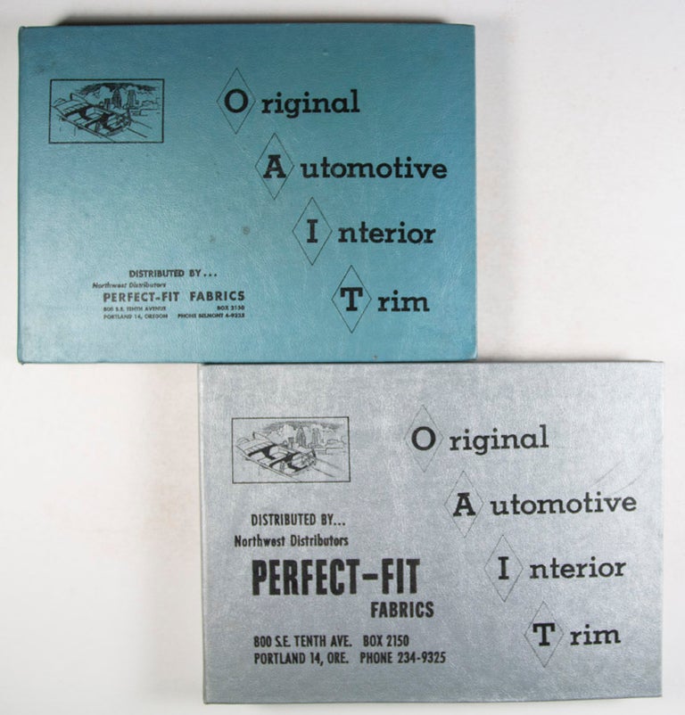 Item #44643 Original Automotive Interior Trim Perfect-Fit Fabrics 1961–1972. 12 Vols. n/a.