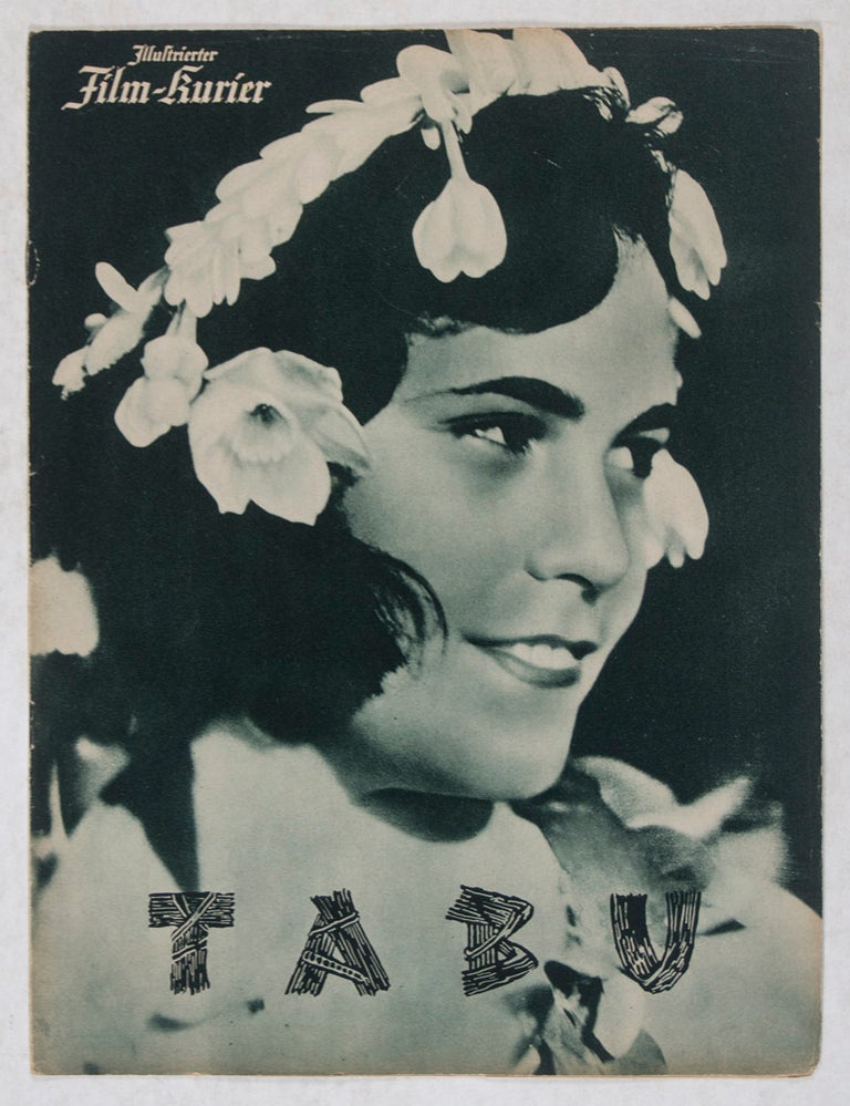 Item #44686 Tabu (Illustrierter Film-Kurier, No. 1630). F. W. Murnau, director.