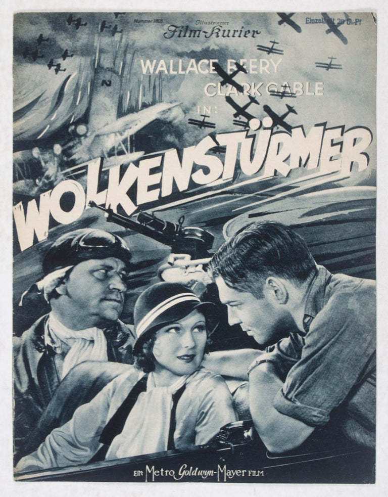 Item #44689 Wolkenstürmer (Illustrierter Film-Kurier, No.1803) ["Hell Divers"]. George W. Hill, director.