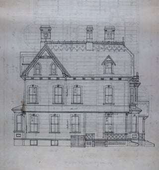 Item #44755 16 Architectural Plans and Drawings for the House of L. J. Pratt by the Architect...