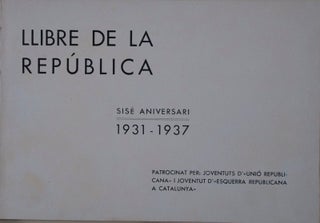Llibre de la República, sisè aniversari 1931-1937