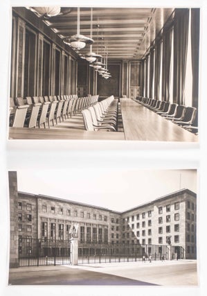 Collection of 27 original photographs depicting Hermann Goering's new Reich Aviation Ministry (Reichsluftfahrtministerium, or RLM)