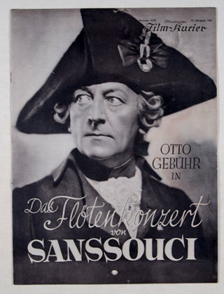 Item #45193 Das Flötenkonzert von Sanssouci (Illustrierter Film-Kurier, No. 1572) [The Flute...