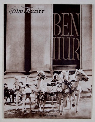 Item #45204 Ben-Hur (Illustrierter Film-Kurier, No. 1721). Fred Niblo, director