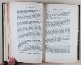 Diary of John Evelyn.. Edited from the Original MSS. by William Bray.. A New Edition in Four Volumes With a Life of the Author and a New Preface by Henry B. Wheatley. 4-vol. set (Complete)
