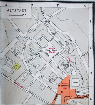 Plan der Stadt Warschau 1 : 20000 (WWII Nazi map of Warsaw, showing the Jewish ghetto)