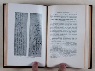 The Jews of Angevin England. Documents and Records From Latin and Hebrew Sources Printed and Manuscript For the First Time Collected and Translated. (English History by Contemporary Writers)