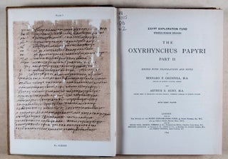 The Oxyrhynchus Papyri. Part 1 & 2