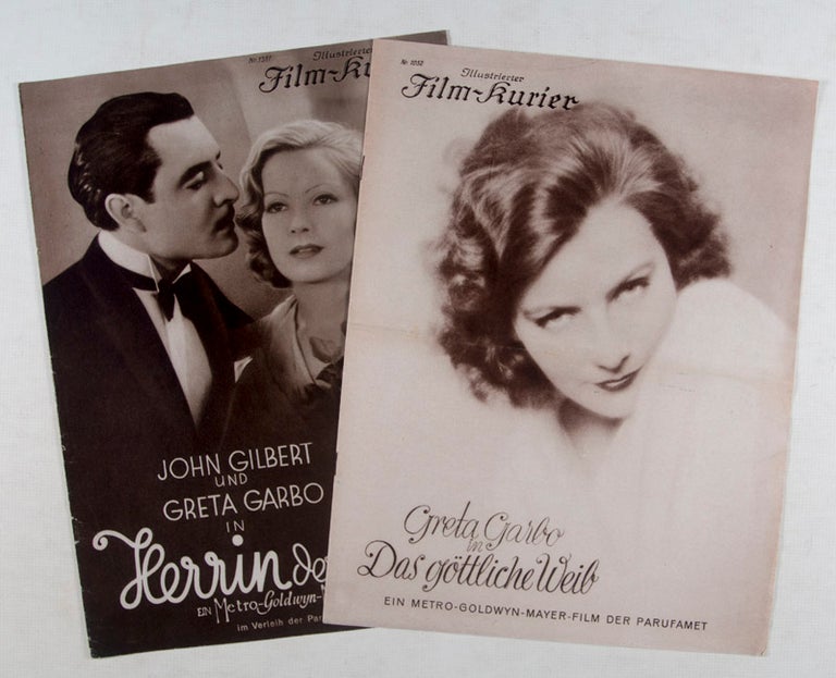 Item #45682 Greta Garbo: Fifteen Issues of Film-Kurier [WITH] Greta Garbo: Ein Wunder in Bildern (A Miracle in Pictures) [WITH] Greta Garbo: A cinematic Legacy (Vieira) [WITH] Garbo: Portraits from Her Private Collection (Reisfield/Dance)