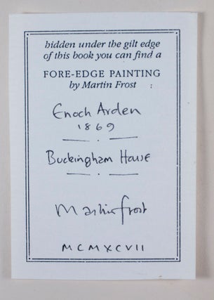 Enoch Arden [WITH A STRIKING FORE-EDGE PAINTING BY MARTIN FROST] [SIGNED BY THE ARTIST]