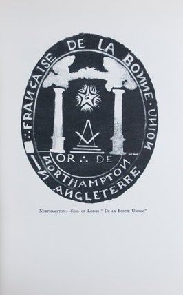 Item #45723 French Prisoners' Lodges: A Brief Account of Fifty Lodges and Chapters of Freemasons...