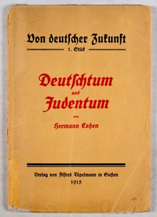 Deutschtum und Judentum