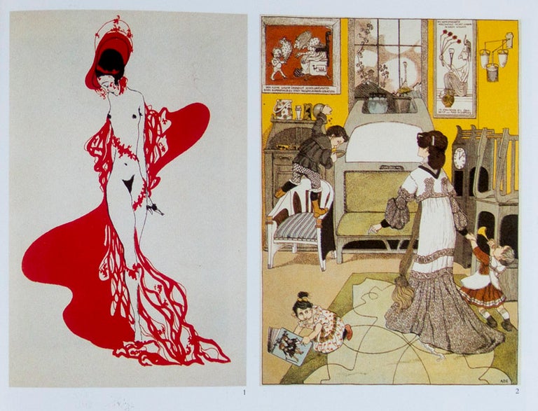 Item #45935 Dizionario Degli Illustratori Simbolisti E Art Nouveau. 2 Vols. Giovanni Fanelli, Ezio Godoli.
