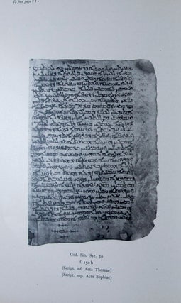 Acta Mythologica Apostolorum. Transcribed from an Arabic MS in the Convent of Deyr-Es-Suriani, Egypt, and from MSS in the Convent of St. Catherine, on Mount Sinai. (Horae Semiticae No. III)