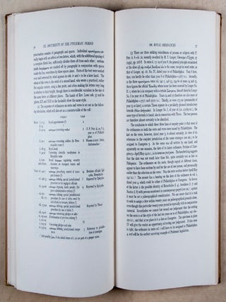 The Hibeh Papyi. 2 Vols.