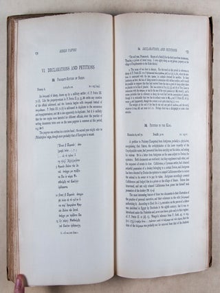 The Hibeh Papyi. 2 Vols.