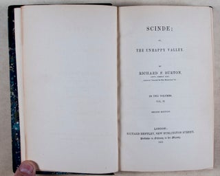 Scinde; or, The Unhappy Valley. 2 Vols.
