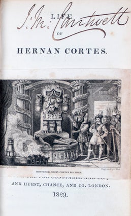 Item #46318 Life of Hernan Cortes. Telesforo de Trueba Y. Cosio