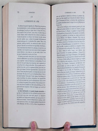 Le Livre du Prophète Daniel traduit d'après le texte hébreu, araméen et grec. 2 volumes bound in 4 (Complete)