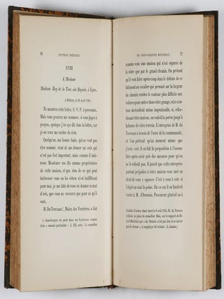 Lettres Inédites de Jean-Jacques Rousseau, Correspondance Avec Madame Boy de la Tour