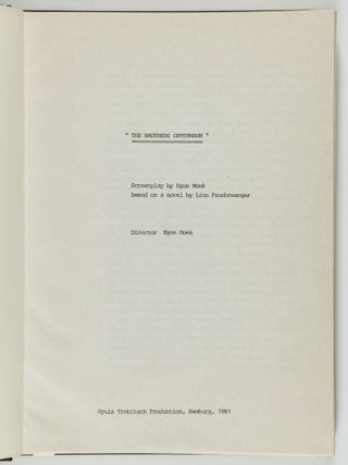 Original Screenplay: The Brothers Oppermann