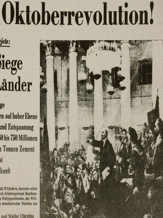 Item #46819 Die Große Sozialistische Oktoberrevolution im Spiegel deutscher Zeitungen 1917 –...