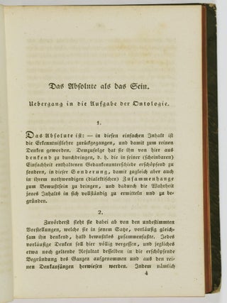 Grundzüge zum Systeme der Philosophie. Vols. 1 + 2 of 3.