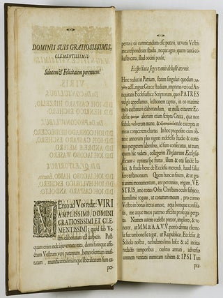Thesaurus Ecclesiasticus, E Partibus Graecis Ordine Alphabetico exhibens: Quaecunque Phrases, Ritus, Dogmata, Haereses, & hujusmodi alia spectant. 2 Vols.