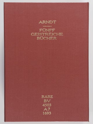 Item #47020 Johann Arndts/ General-Superintendenten des Fürstenthums Lüneburg/ Fünff...
