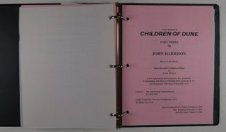 Shooting Script for "Frank Herbert's Children of Dune"